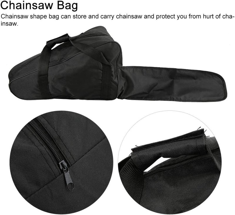 Ejoyous Chainsaw Bag, Portable Oxford Cloth Chain Saw Case Full Storage Carrying Bag Suitable for 20in or 22in Chainsaw - Image 3